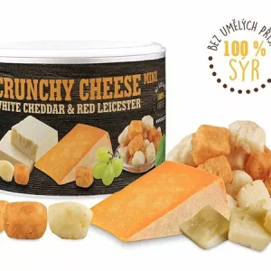 Mixit Křupavý sýr – White Cheddar & Red Leicester 70 g