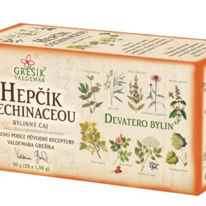 Grešík Devatero bylin Čaj Hepčík s echinaceou 20×1,5g