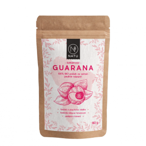 NATU Guarana prášek 80 g BIO