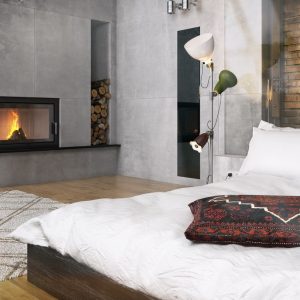 Krbová vložka Defro Home INTRA SM BL světlá keramika