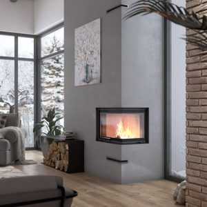 Krbová vložka Defro Home INTRA SM BP MINI G světlá keramika