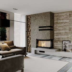 Krbová vložka Defro Home INTRA SM BP MINI světlá keramika