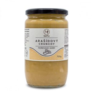 NATU Arašídový krém crunchy 700 g
