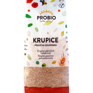PROBIO Krupice pšeničná celozrnná 400g BIO