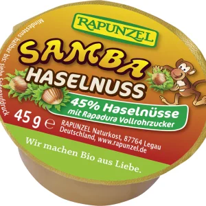 Rapunzel Pomazánka čoko-oříšková Samba mini 45g BIO