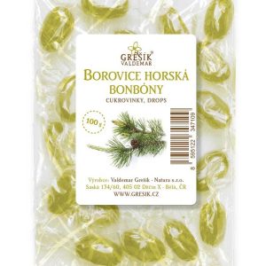 Grešík Bonbony Borovice horská 100 g