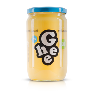České Ghíčko Ghí – přepuštěné máslo 720 ml BIO