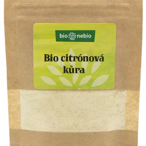 bio*nebio Citronová kůra strouhaná 40 g BIO