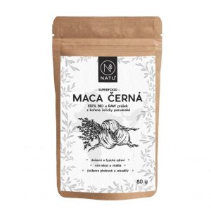 NATU Maca černá prášek 80 g BIO