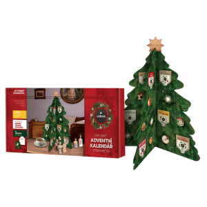 Leros Bylinný adventní kalendář stromeček 24 sáčků