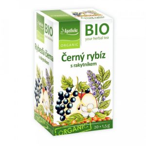 Apotheke BIO Čaj Černý rybíz s rakytníkem 20×1,5g