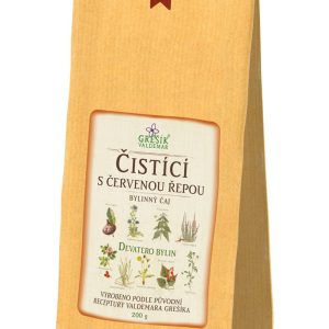 Grešík Devatero bylin Čaj Čisticí s červenou řepou 200g