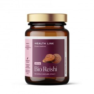 Health Link Reishi kapsle 400 mg 90 ks BIO