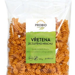 PROBIO Těstoviny vřetena ze žlutého hrachu 250g BIO