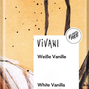 Vivani Bílá čokoláda s vanilkou 80 g BIO
