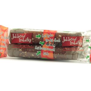 Bioprodukt Trubičky jablečné s karobovou polevou 24 g
