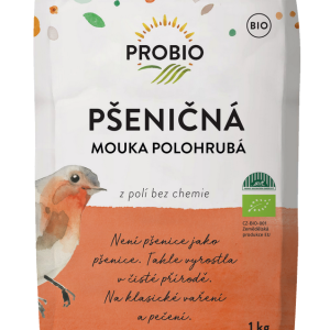 PROBIO Mouka pšeničná polohrubá 1 kg BIO