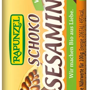 Rapunzel Sesamini v hořké čokoládě 27 g BIO