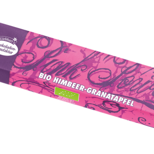 Liebhart´s Tyčinka z bílé čokolády s malinami a granátovým jablkem 35g BIO