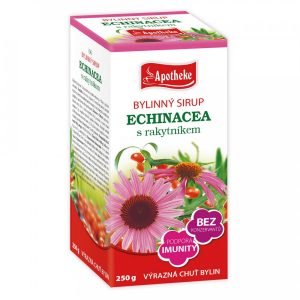 Apotheke Bylinný sirup Echinacea s rakytníkem 250g
