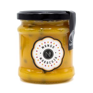 NATU Mango – maracuja extra džem výběrový bez přidaného cukru 205 g