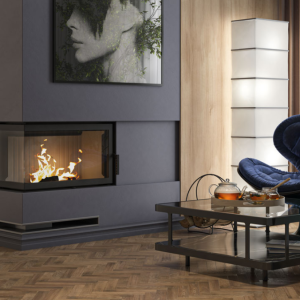 Krbová vložka Defro Home IMPULS ME BL rohová