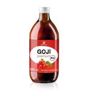 Allnature Goji kustovnice čínská Premium 100% šťáva 500ml BIO