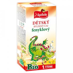 Apotheke Dětský čaj BIO Fenyklový 20×1,5g