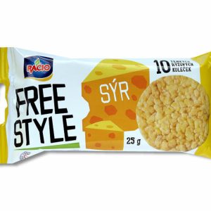 Racio Free Style rýžové chlebíčky sýrové 25 g