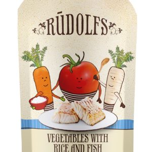 Rudolfs Kapsička Zelenina, rýže, ryba 110 g BIO