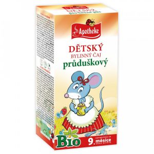 Apotheke Dětský čaj BIO Průduškový 20×1,5g