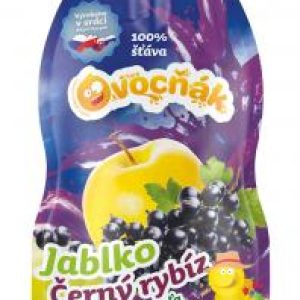 Ovocňák Mošt jablko černý rybíz 200 ml