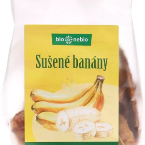 bio*nebio Sušené banánové plátky 100 g BIO