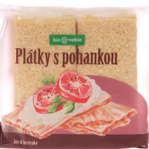 bio*nebio Plátky křupavé s pohankou 100 g BIO