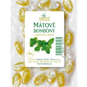 Grešík Mátové bonbóny s citrónem 100g