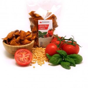 Damodara Pizza chipsy (rajče oregáno) 100g
