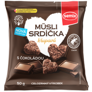Semix Müsli srdíčka s čokoládou 50 g