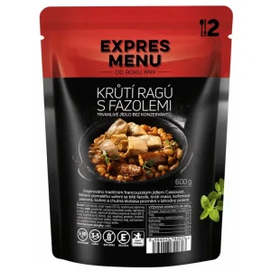 Expres Menu Krůtí ragú s fazolemi 600 g (2 porce)