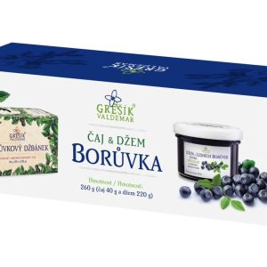 Grešík Čaj & Džem Borůvka 260g