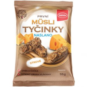 Semix Müsli tyčinky naslano sýrové 55g