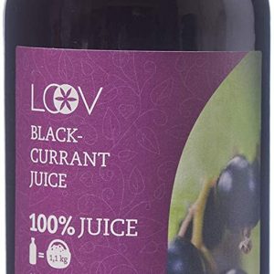 Loov Šťáva z černého rybízu 100% 500 ml BIO