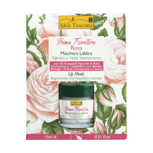 Prima Fioritura Růžová maska na rty 15ml