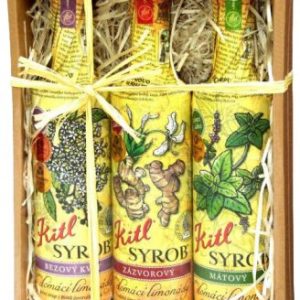 Kitl Dárkové balení Bez + Zázvor + Máta 3 x 500 ml