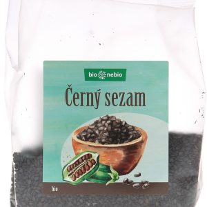 bio*nebio Sezam černý neloupaný 100 g