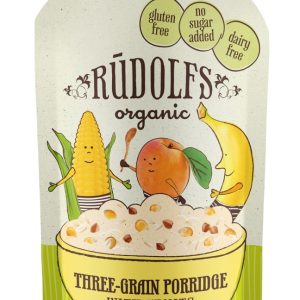 Rudolfs Kapsička Obilná třízrnná s ovocem 110 g BIO
