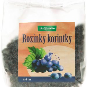 bio*nebio Rozinky korintky 150 g BIO