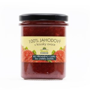 Kvasnička Džem jahodový bez přidaného cukru 200 g