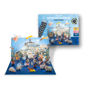 Leros Bylinný adventní kalendář s betlémem 24 sáčků