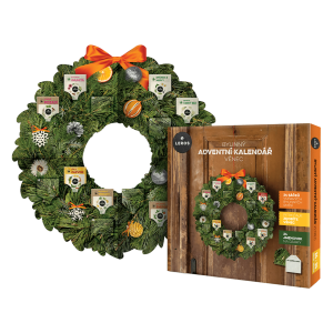 Leros Bylinný adventní kalendář věnec 24 sáčků