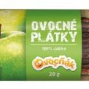 Ovocňák Ovocné plátky jablko 20 g